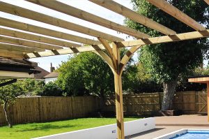 Full landscaping With Composite Decking, Turf, Rendered walls, Close Board Fencing, The Works!